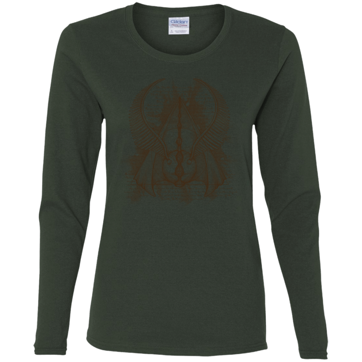 T-Shirts Forest / S The Three Hallows Women's Long Sleeve T-Shirt