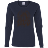 T-Shirts Navy / S The Three Hallows Women's Long Sleeve T-Shirt