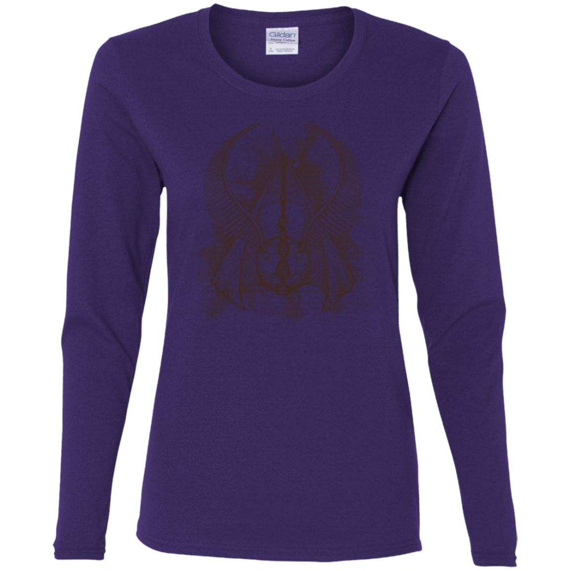 T-Shirts Purple / S The Three Hallows Women's Long Sleeve T-Shirt