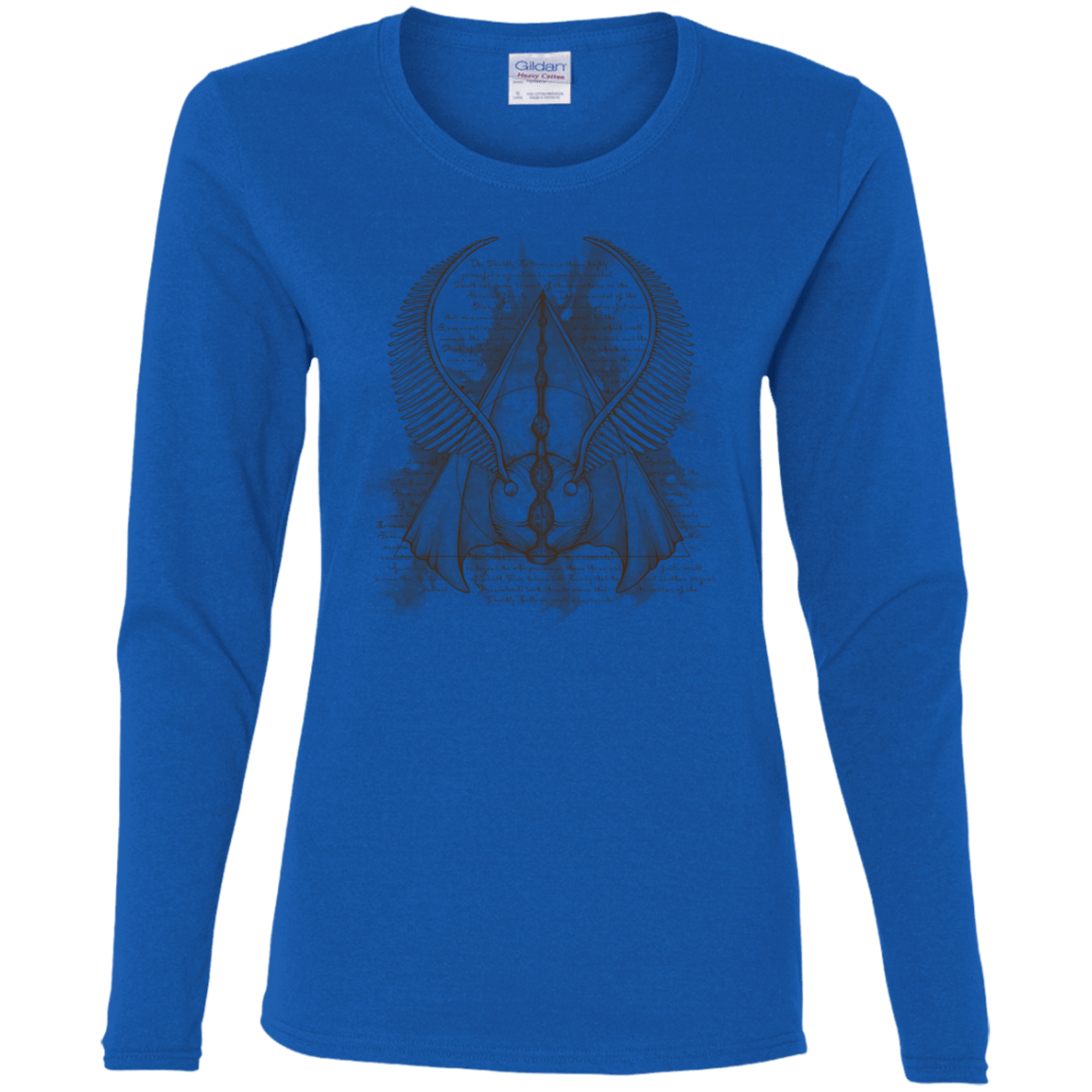 T-Shirts Royal / S The Three Hallows Women's Long Sleeve T-Shirt