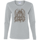 T-Shirts Sport Grey / S The Three Hallows Women's Long Sleeve T-Shirt