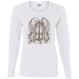 T-Shirts White / S The Three Hallows Women's Long Sleeve T-Shirt