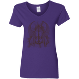 T-Shirts Purple / S The Three Hallows Women's V-Neck T-Shirt