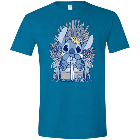 T-Shirts Antique Sapphire / S The Throne Men's Semi-Fitted Softstyle