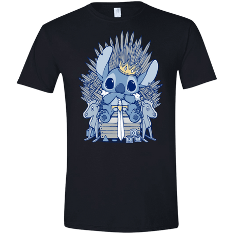 T-Shirts Black / X-Small The Throne Men's Semi-Fitted Softstyle