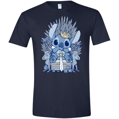 T-Shirts Navy / X-Small The Throne Men's Semi-Fitted Softstyle