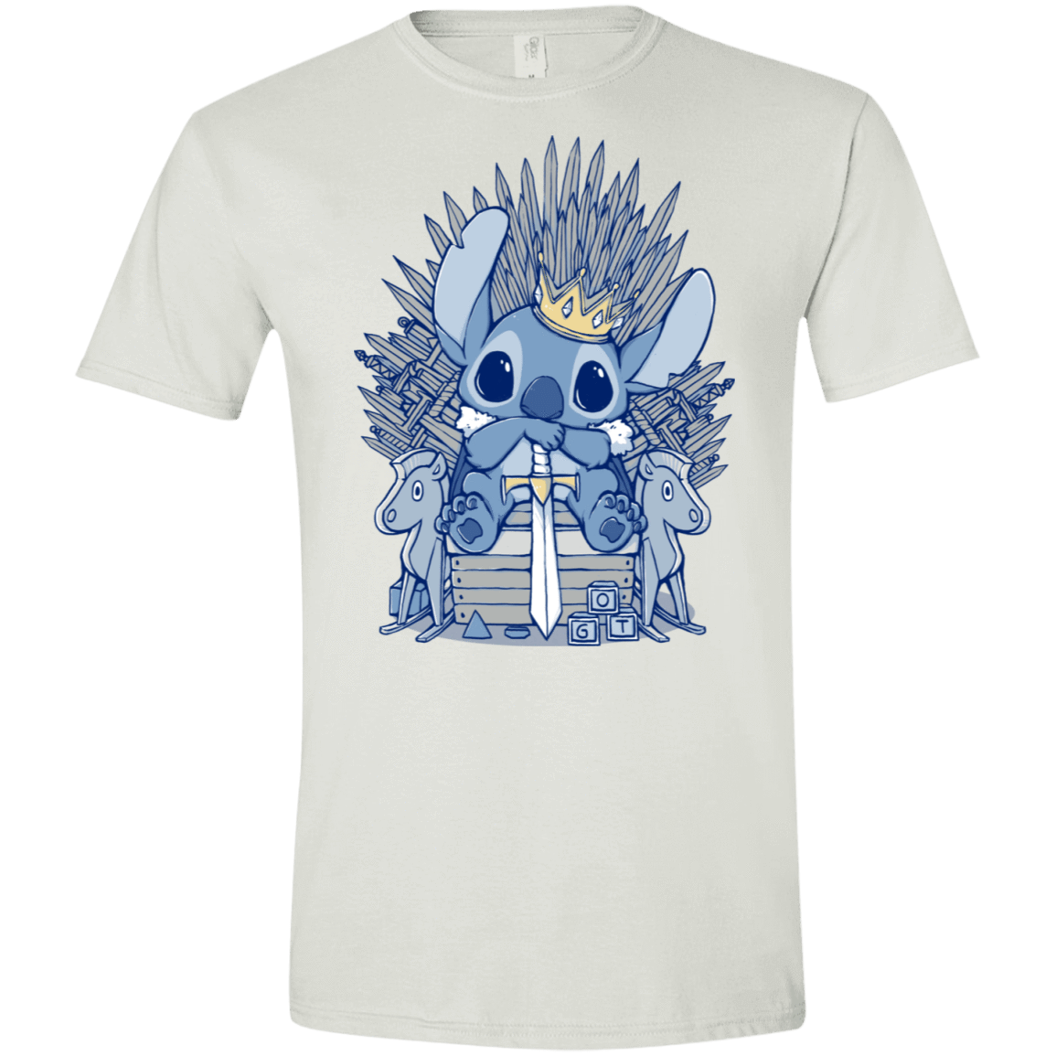 T-Shirts White / X-Small The Throne Men's Semi-Fitted Softstyle