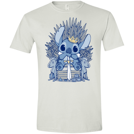 T-Shirts White / X-Small The Throne Men's Semi-Fitted Softstyle