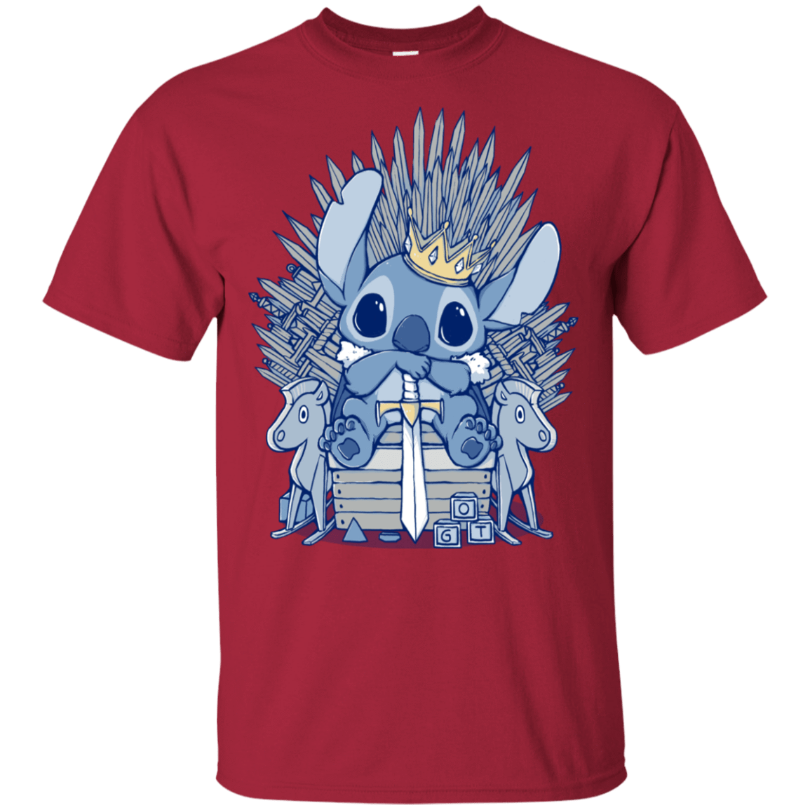 T-Shirts Cardinal / S The Throne T-Shirt