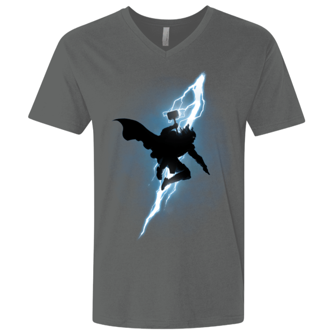 T-Shirts Heavy Metal / X-Small The Thunder God Returns Men's Premium V-Neck