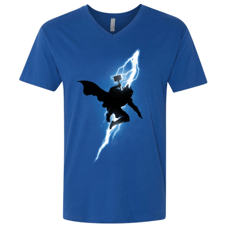T-Shirts Royal / X-Small The Thunder God Returns Men's Premium V-Neck
