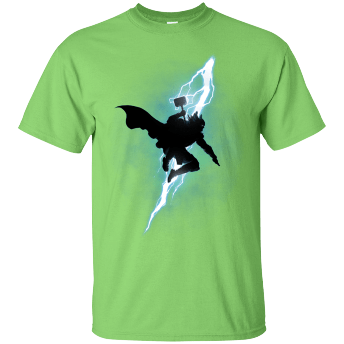 T-Shirts Lime / Small The Thunder God Returns T-Shirt