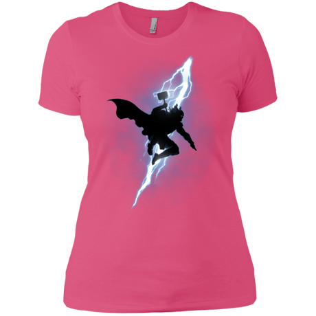 T-Shirts Hot Pink / X-Small The Thunder God Returns Women's Premium T-Shirt