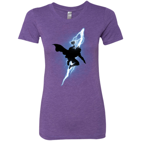 T-Shirts Purple Rush / Small The Thunder God Returns Women's Triblend T-Shirt