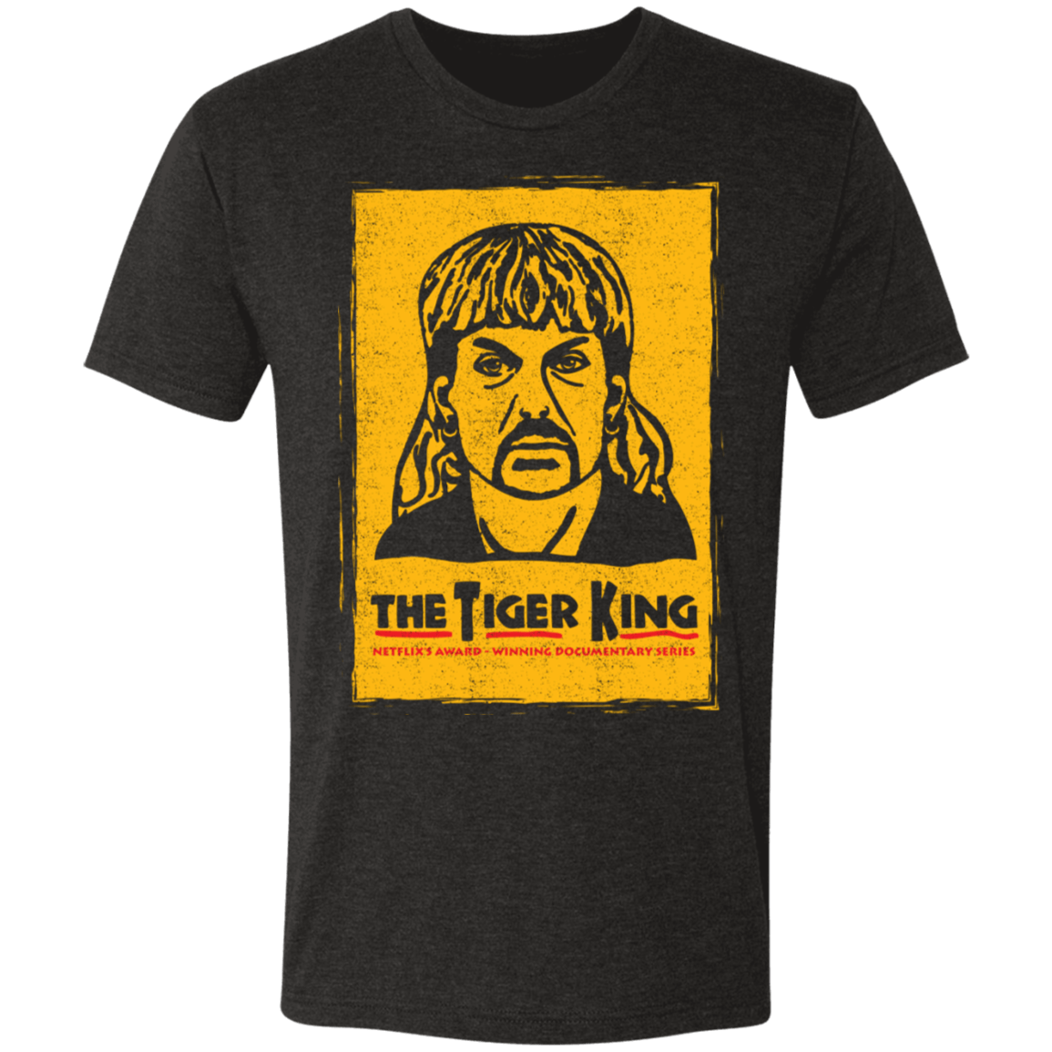 T-Shirts Vintage Black / S The Tiger King Men's Triblend T-Shirt