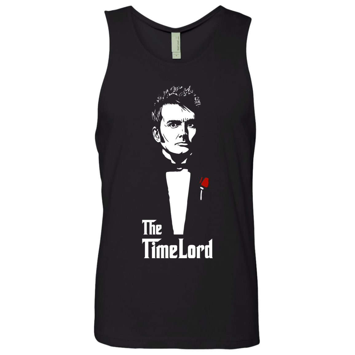 T-Shirts Black / S The Time Lord Men's Premium Tank Top