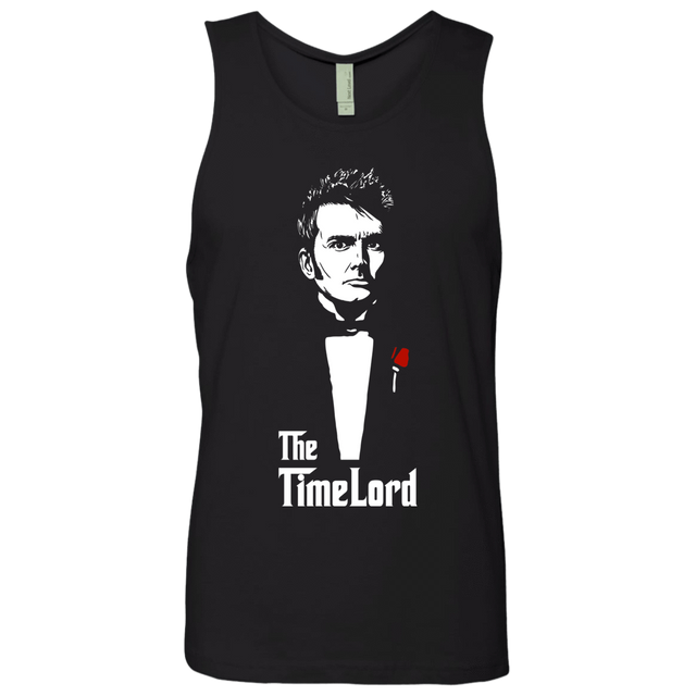 T-Shirts Black / S The Time Lord Men's Premium Tank Top