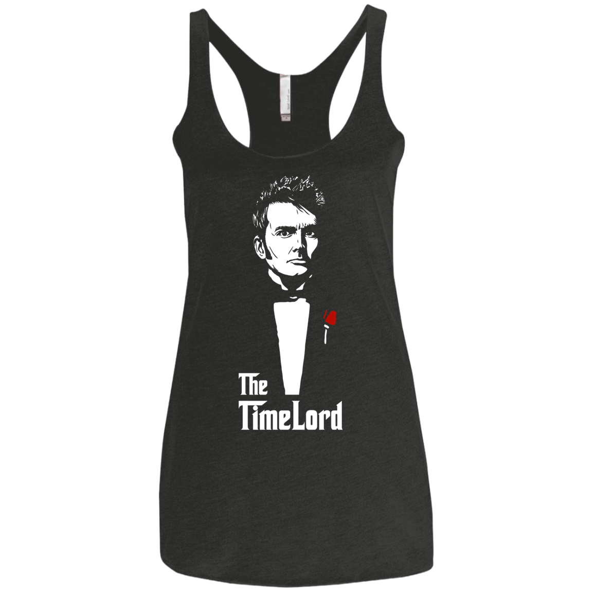 The Time Lord Women's Triblend Racerback Tank