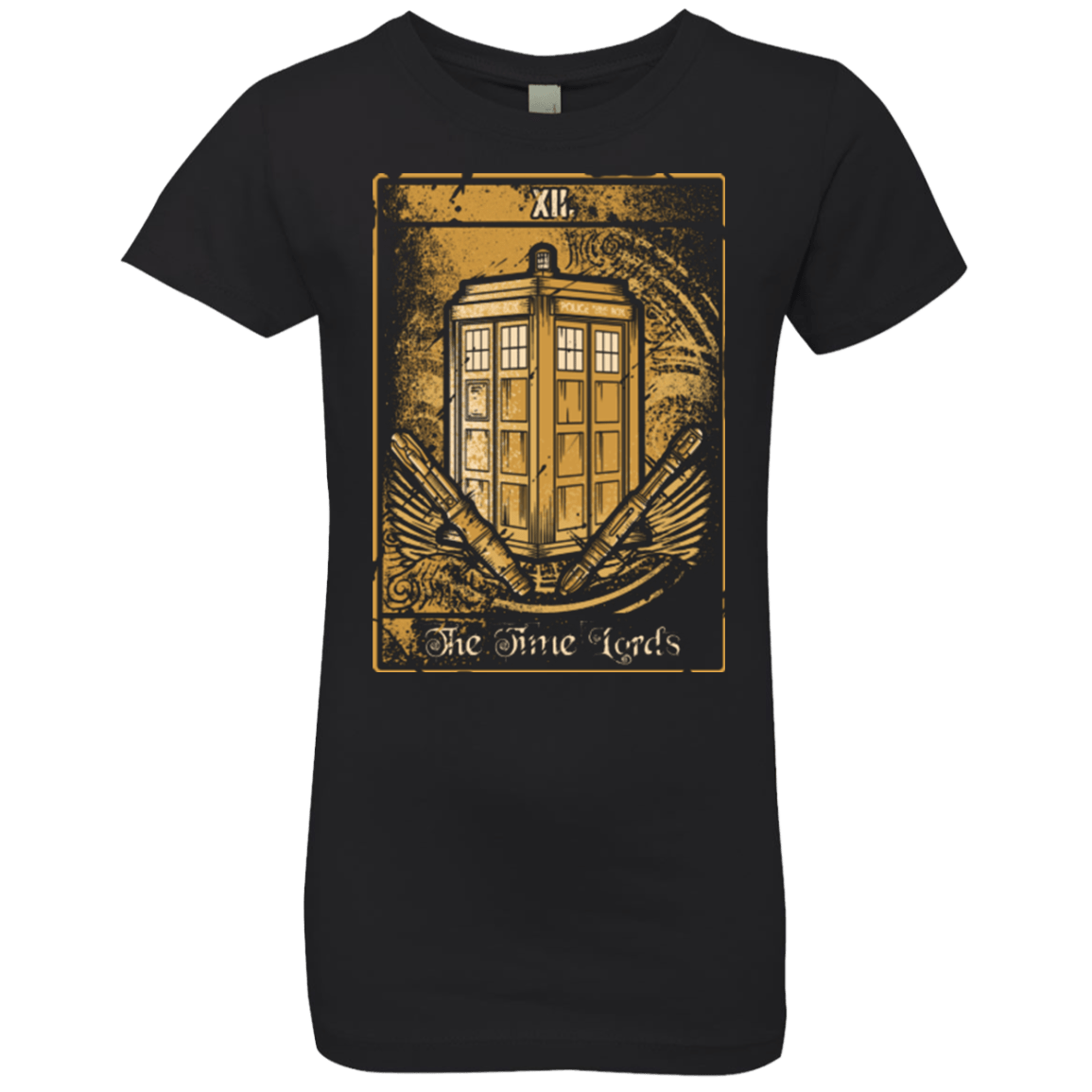 T-Shirts Black / YXS THE TIME LORDS Girls Premium T-Shirt