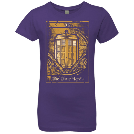 T-Shirts Purple Rush / YXS THE TIME LORDS Girls Premium T-Shirt