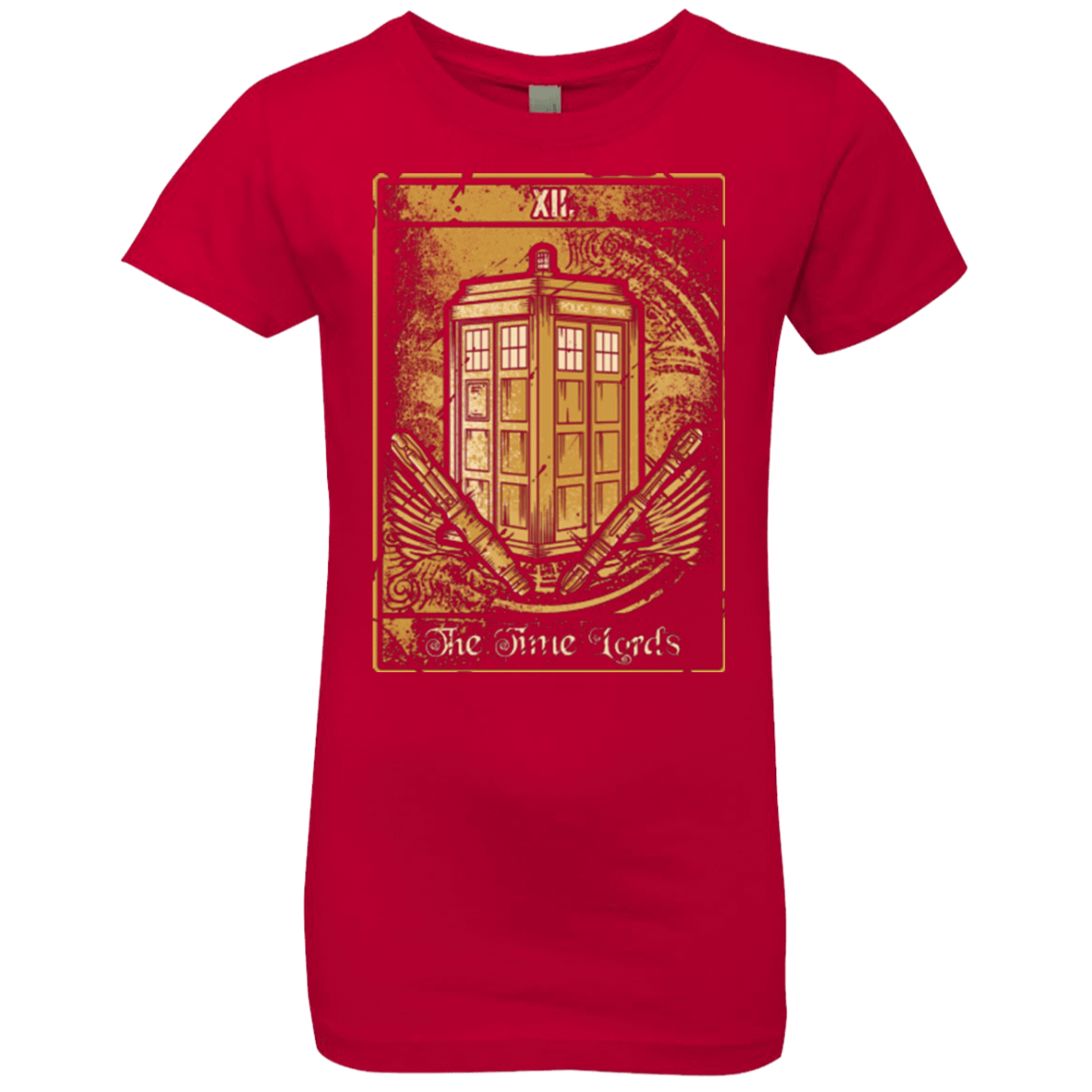 T-Shirts Red / YXS THE TIME LORDS Girls Premium T-Shirt