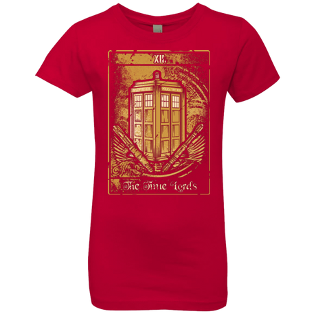 T-Shirts Red / YXS THE TIME LORDS Girls Premium T-Shirt