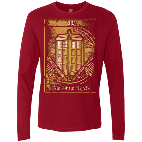 T-Shirts Cardinal / Small THE TIME LORDS Men's Premium Long Sleeve