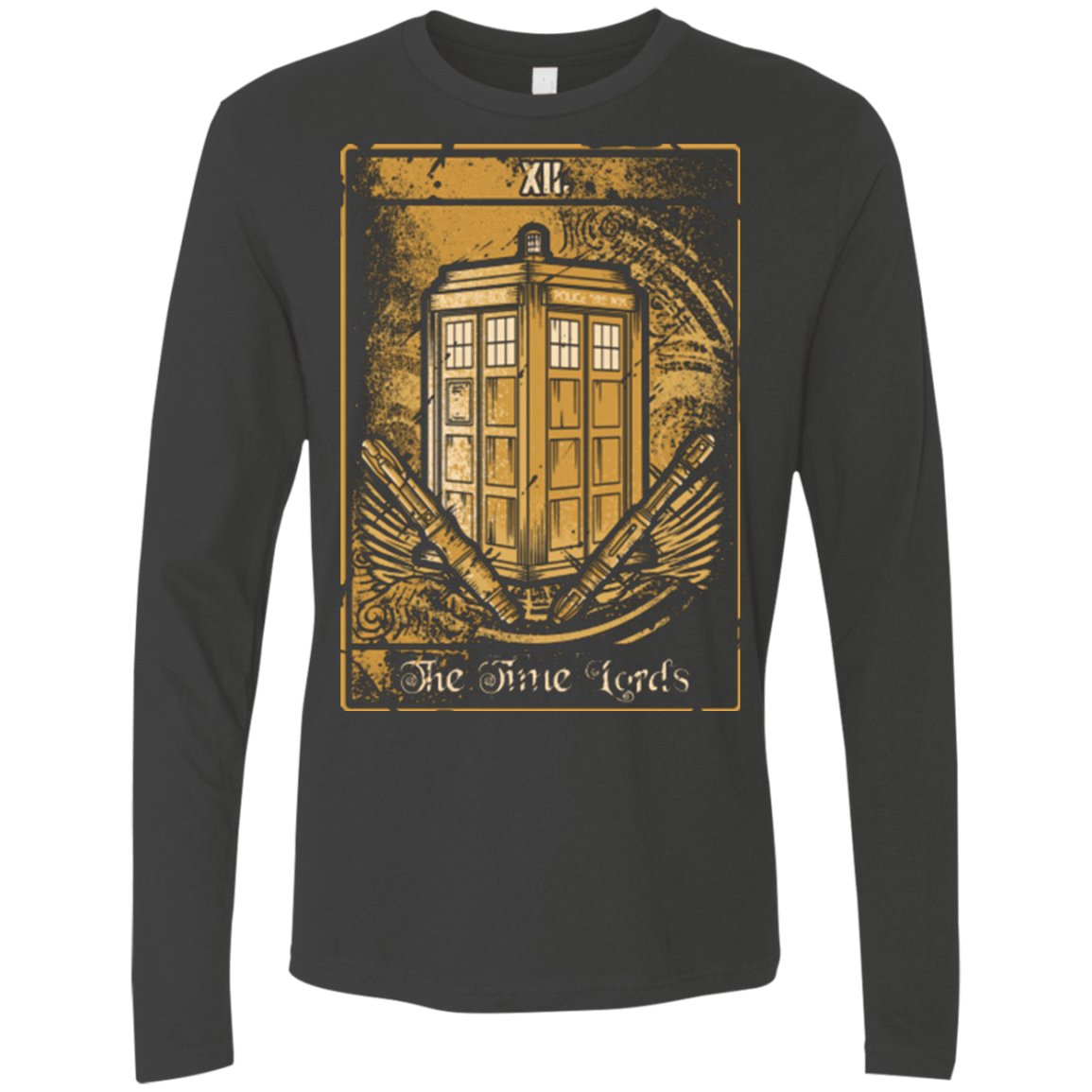 T-Shirts Heavy Metal / Small THE TIME LORDS Men's Premium Long Sleeve
