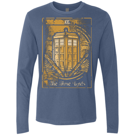 T-Shirts Indigo / Small THE TIME LORDS Men's Premium Long Sleeve