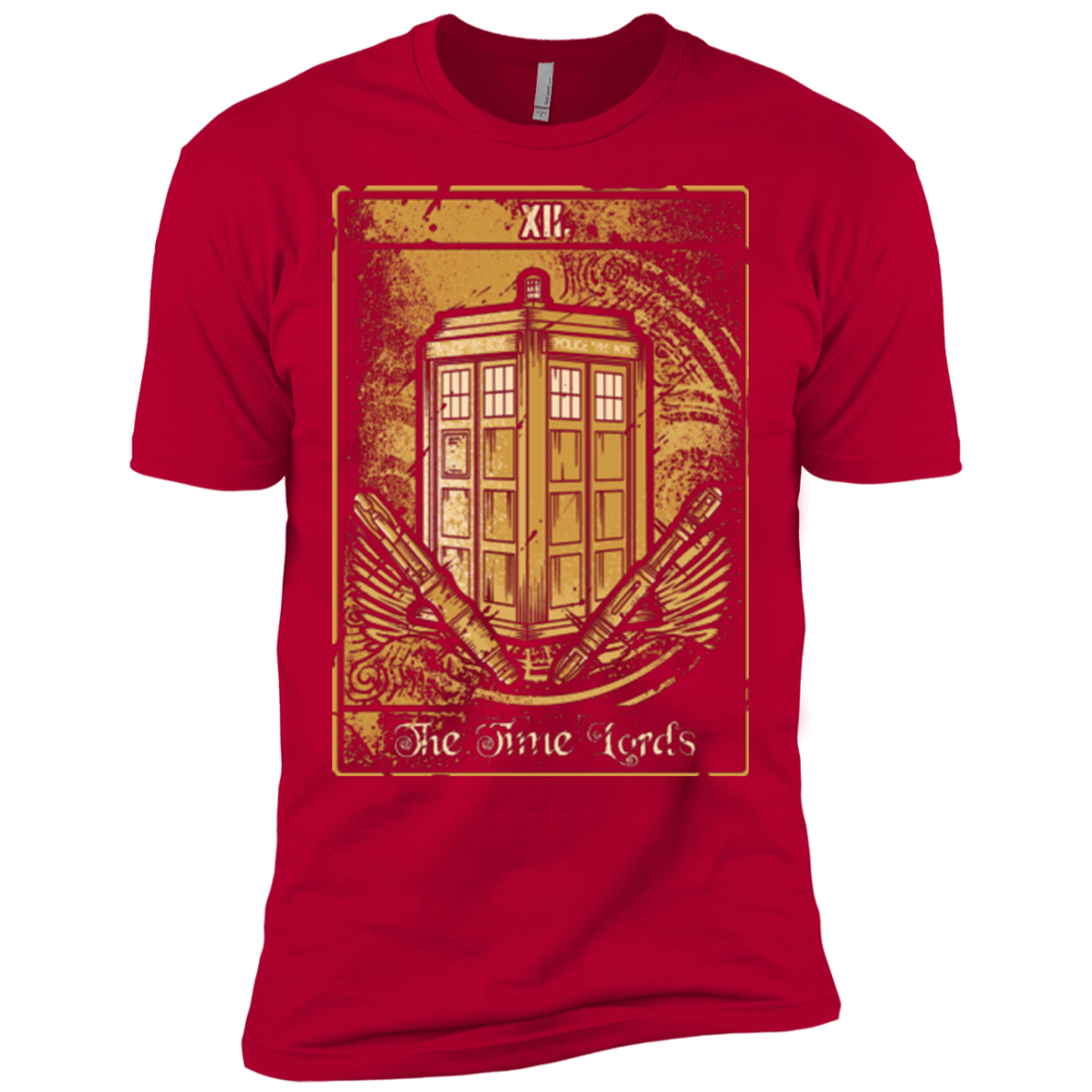T-Shirts Red / X-Small THE TIME LORDS Men's Premium T-Shirt