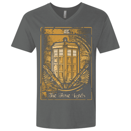 T-Shirts Heavy Metal / X-Small THE TIME LORDS Men's Premium V-Neck