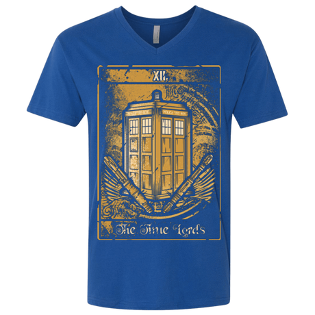 T-Shirts Royal / X-Small THE TIME LORDS Men's Premium V-Neck