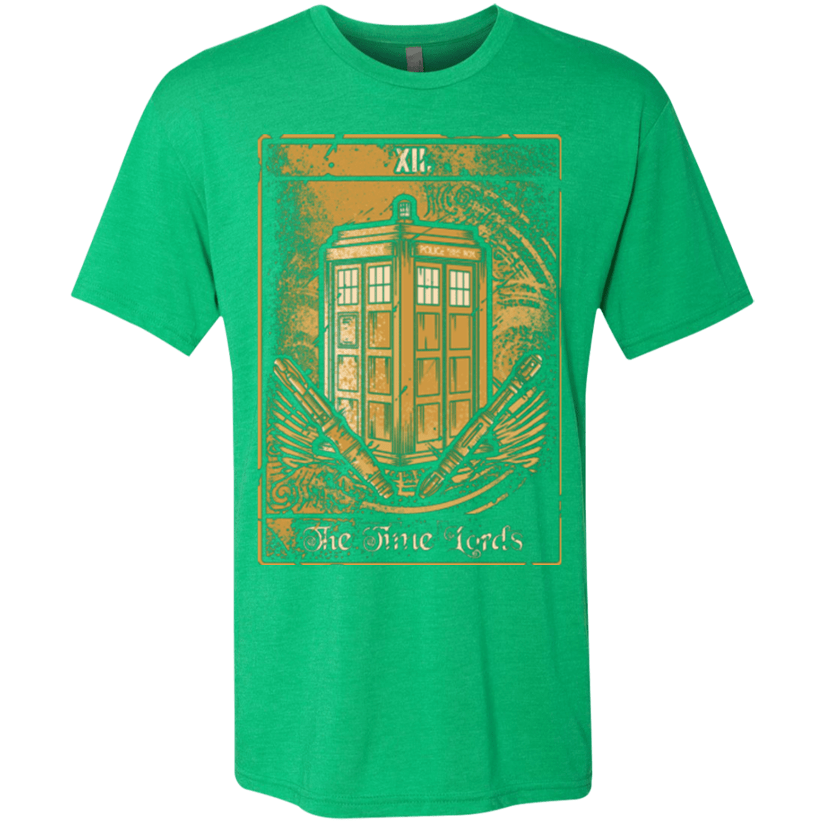 T-Shirts Envy / Small THE TIME LORDS Men's Triblend T-Shirt