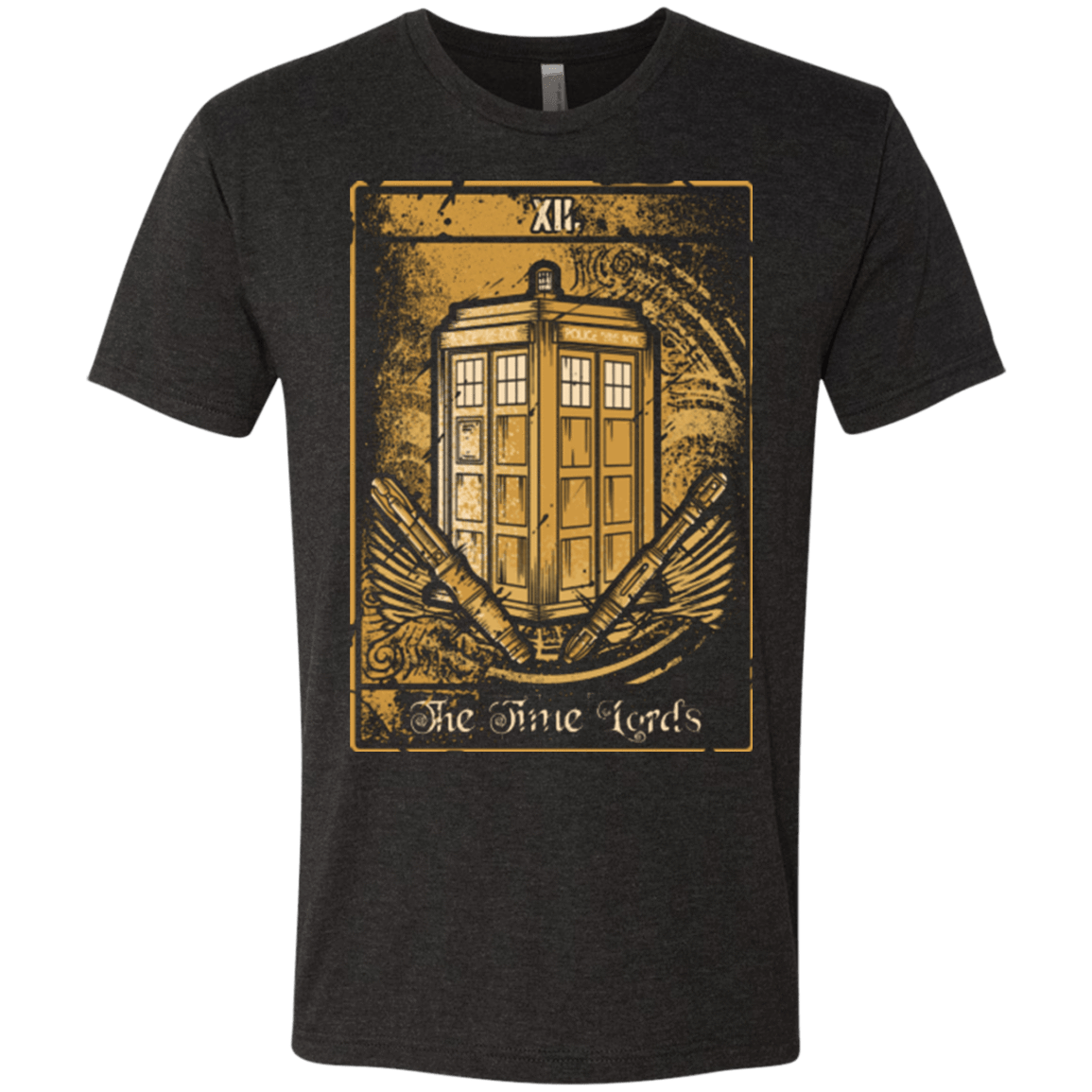 T-Shirts Vintage Black / Small THE TIME LORDS Men's Triblend T-Shirt