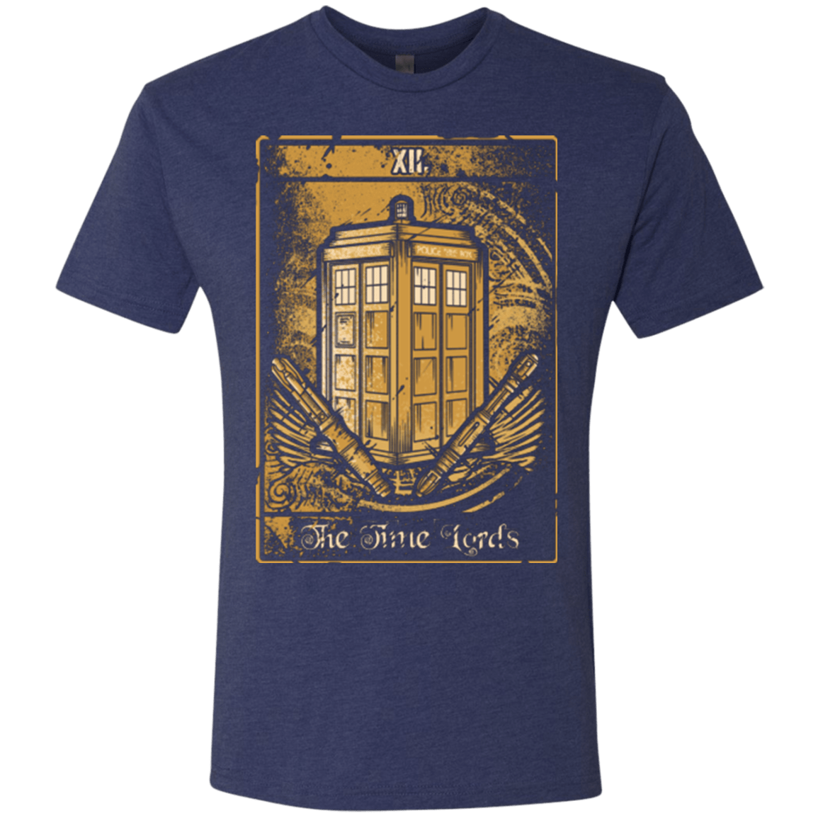 T-Shirts Vintage Navy / Small THE TIME LORDS Men's Triblend T-Shirt