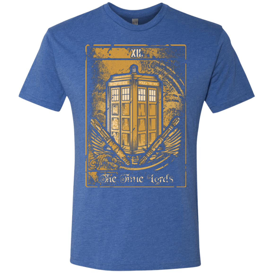 T-Shirts Vintage Royal / Small THE TIME LORDS Men's Triblend T-Shirt