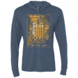 T-Shirts Indigo / X-Small THE TIME LORDS Triblend Long Sleeve Hoodie Tee