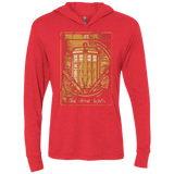 T-Shirts Vintage Red / X-Small THE TIME LORDS Triblend Long Sleeve Hoodie Tee