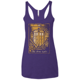 T-Shirts Purple / X-Small THE TIME LORDS Women's Triblend Racerback Tank
