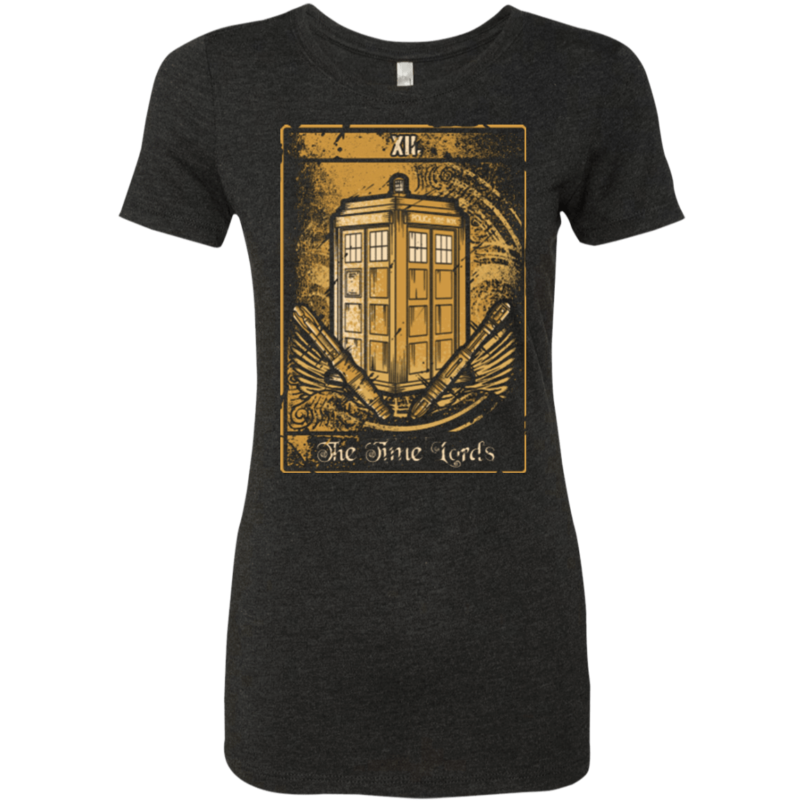 T-Shirts Vintage Black / Small THE TIME LORDS Women's Triblend T-Shirt