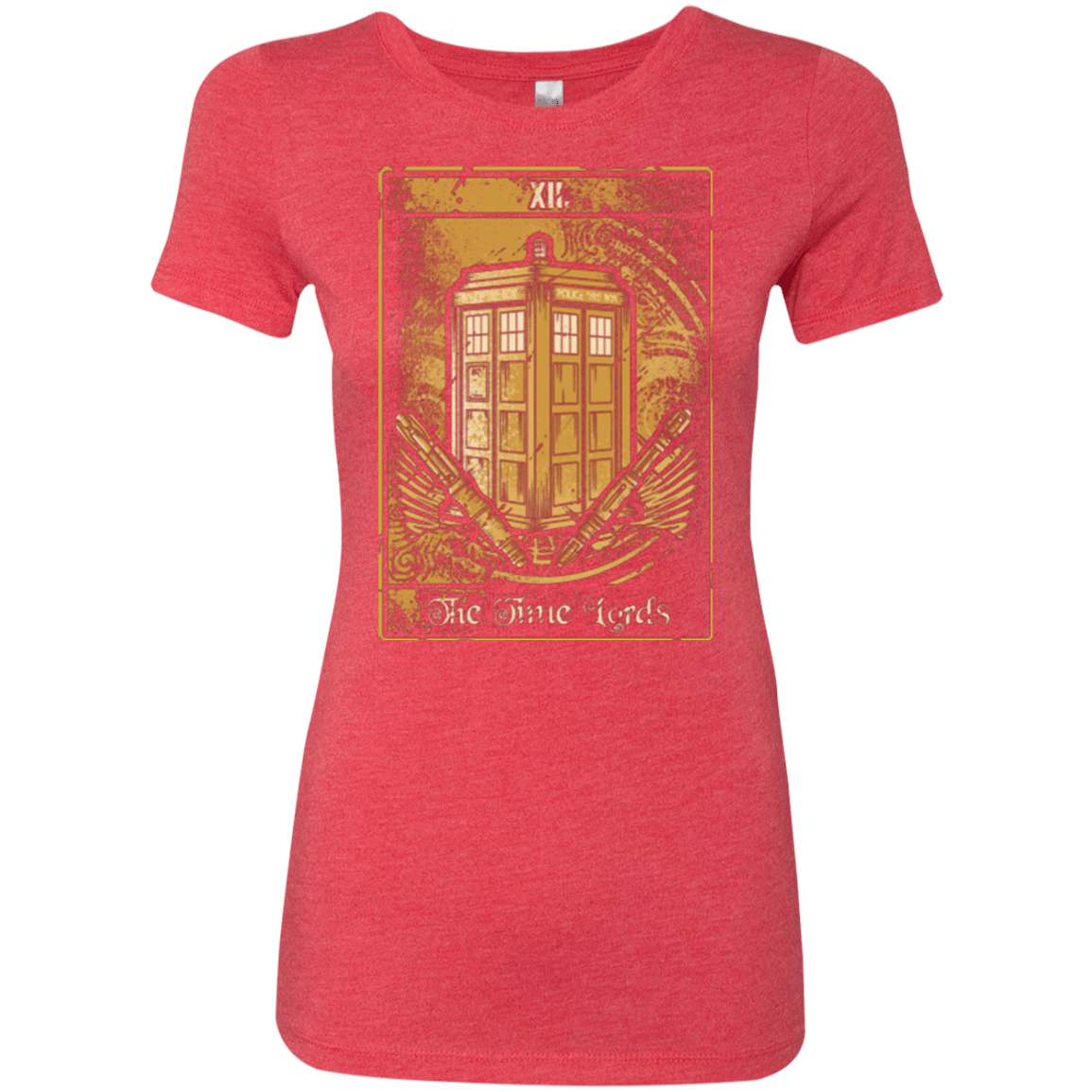 T-Shirts Vintage Red / Small THE TIME LORDS Women's Triblend T-Shirt