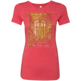 T-Shirts Vintage Red / Small THE TIME LORDS Women's Triblend T-Shirt