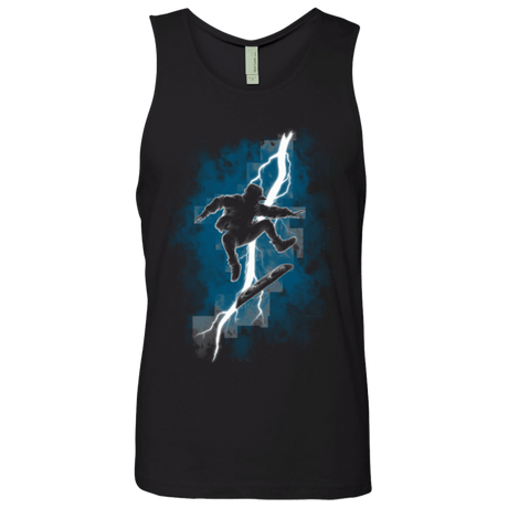 T-Shirts Black / Small The Time Traveler Returns Men's Premium Tank Top