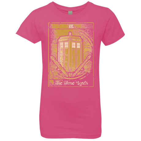 T-Shirts Hot Pink / YXS THE TIMELORDS Girls Premium T-Shirt