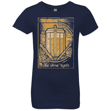 T-Shirts Midnight Navy / YXS THE TIMELORDS Girls Premium T-Shirt