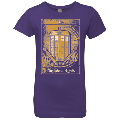 T-Shirts Purple Rush / YXS THE TIMELORDS Girls Premium T-Shirt