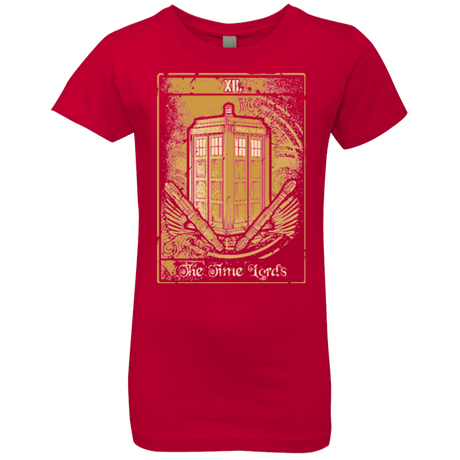 T-Shirts Red / YXS THE TIMELORDS Girls Premium T-Shirt