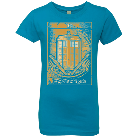 T-Shirts Turquoise / YXS THE TIMELORDS Girls Premium T-Shirt
