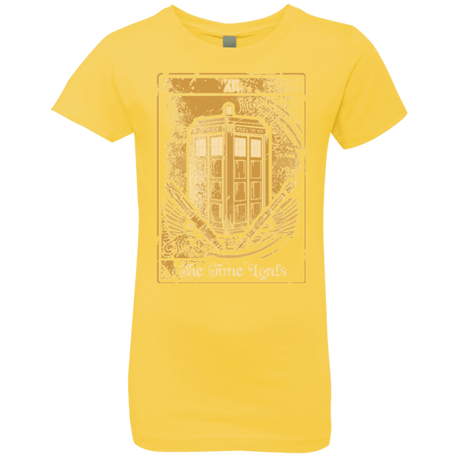 T-Shirts Vibrant Yellow / YXS THE TIMELORDS Girls Premium T-Shirt