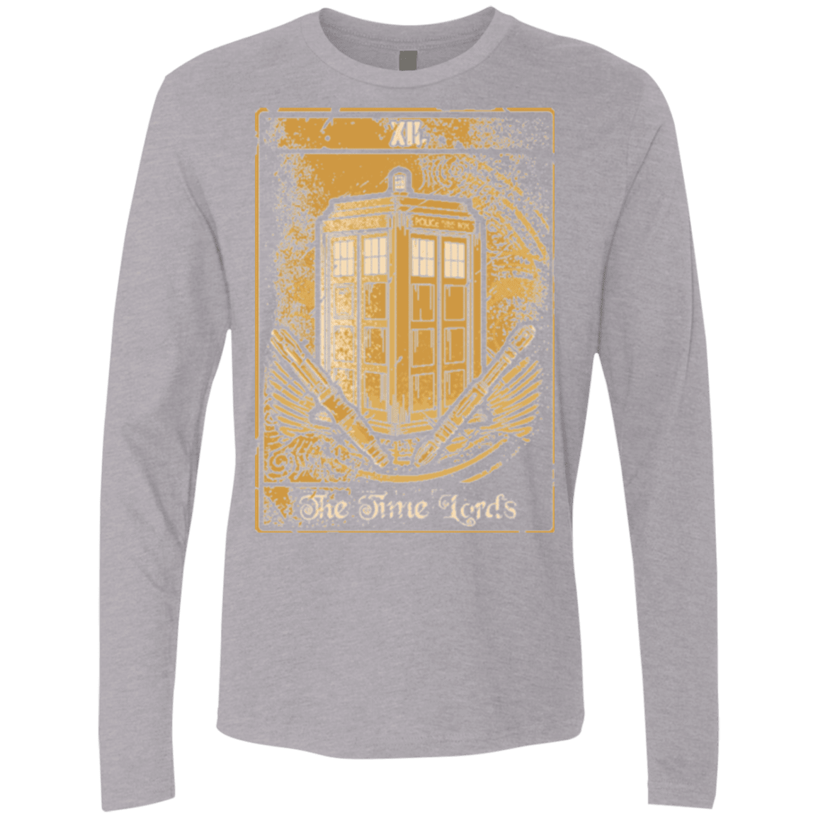 T-Shirts Heather Grey / Small THE TIMELORDS Men's Premium Long Sleeve